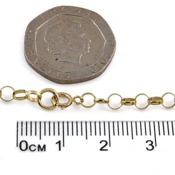 9ct gold 6.1g 24 inch belcher Chain